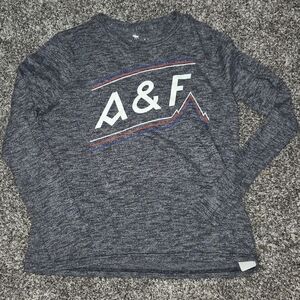 A&F Gray Long Sleeve Shirt Bundle